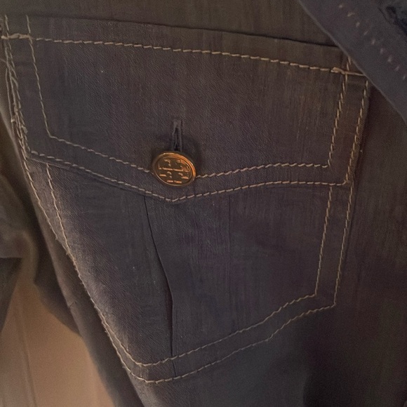 Tory Burch shirt dress. - Picture 4 of 7